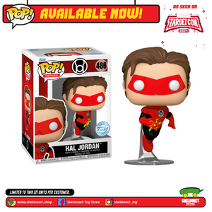 Pop! Heroes: DC - Hal Jordan (Red Lantern) [Exclusive] (As Seen On TARGET CON 2024)