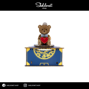 Team Green: JIGZLE MUSICAL BOX - TEDDY BEAR