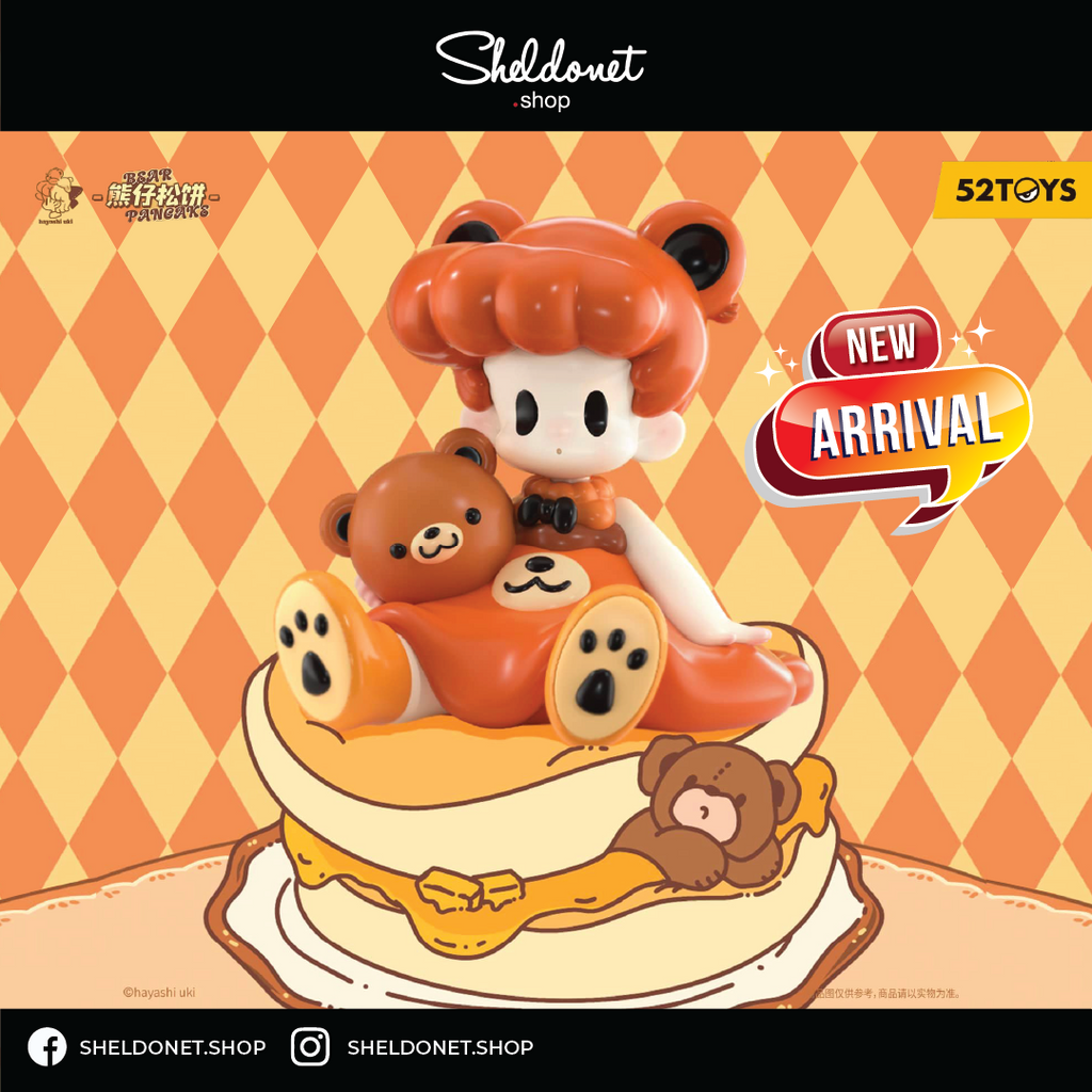 52TOYS: Uki - Uki Bear Pancake Limited Edition Figure