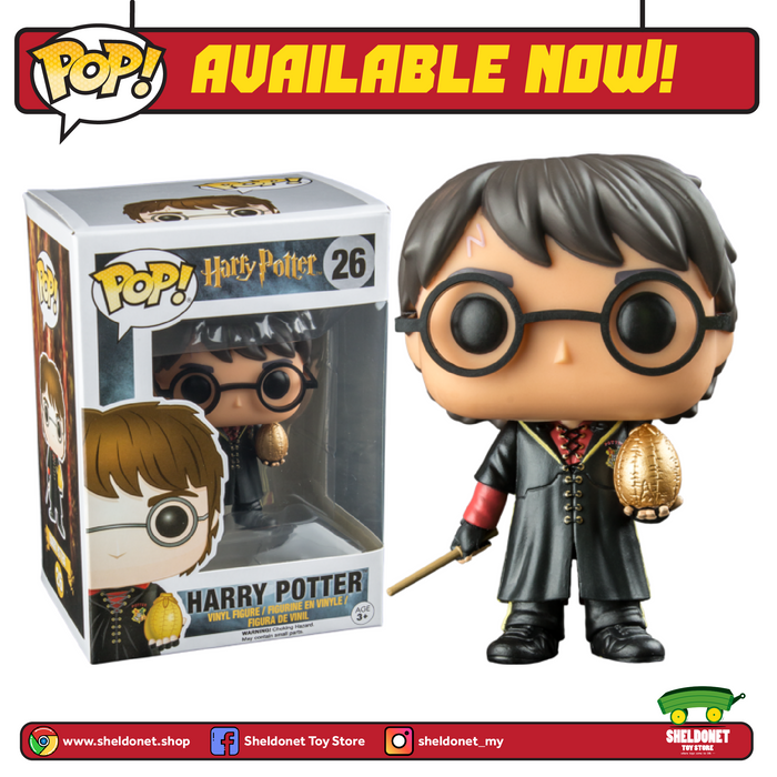 Pop! Movies: Harry Potter - Triwizard Harry Potter With Egg [Exclusive]