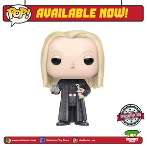 Pop! Movies: Harry Potter - Lucius Holding Prophecy [Exclusive] - Sheldonet Toy Store