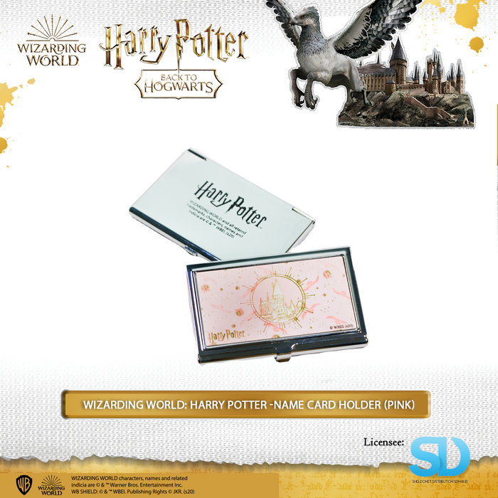 Wizarding World: Harry Potter -NAME CARD HOLDER (PINK)