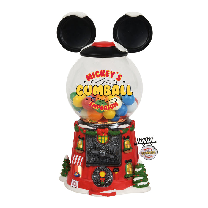 Enesco : North Pole Series - Mickey's Gumball Emporium