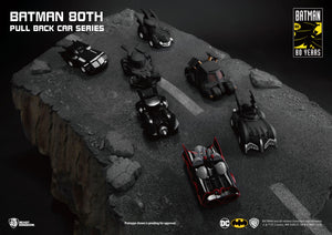 Beast Kingdom: Batman 80th Pull Back Car Series - Comes in 7 Collections (Year Series 1966, 1992, 1995, 1997, 2005, 2017)