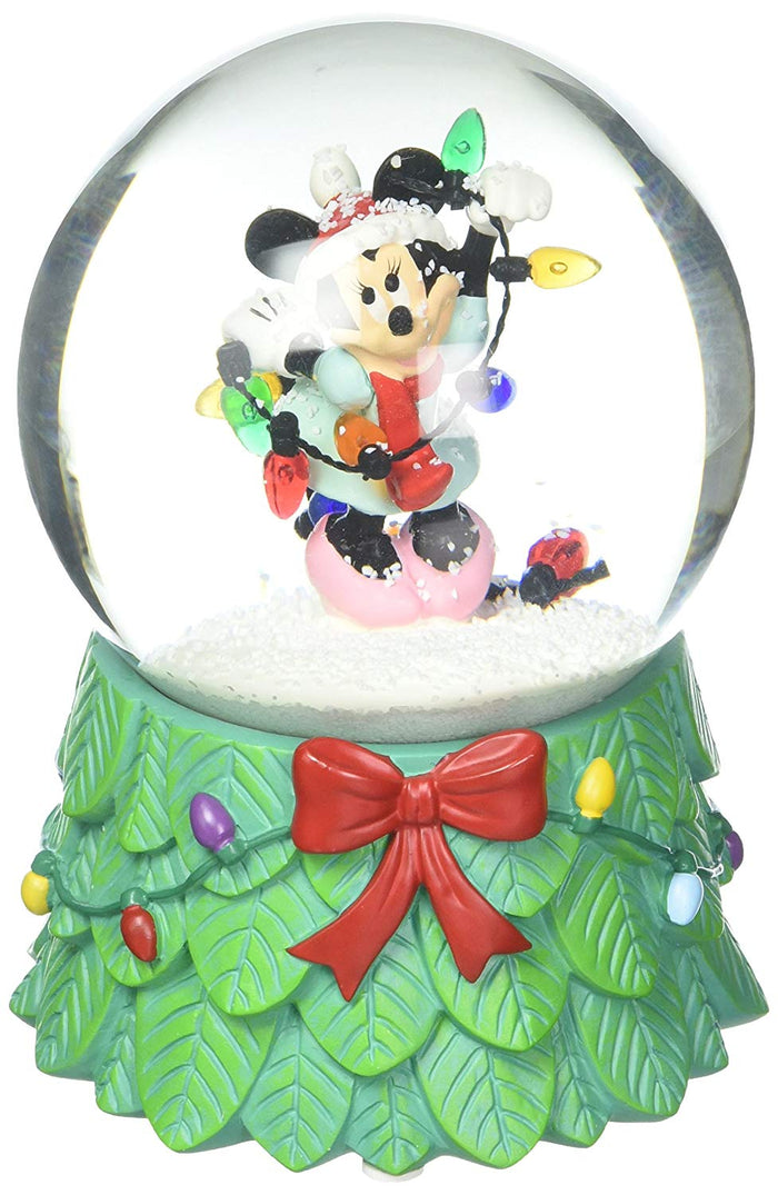 Department 56 : Disney Minnie with Lights Water Globe