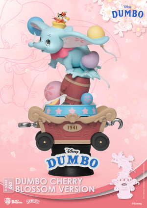 Beast Kingdom: DS-063 Disney Dumbo Cherry Blossom Version Diorama Stage D-Stage Figure Statue