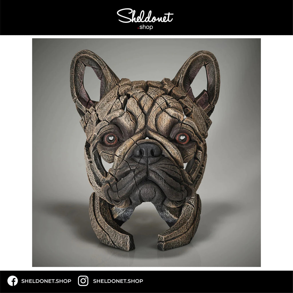 Enesco: Edge Sculpture - French Bulldog Bust