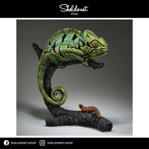 Enesco: Edge Sculpture - Chameleon Figure