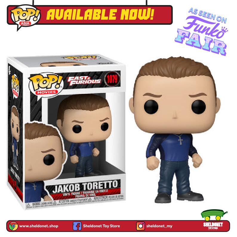 Funko Pop! Fast and Furious 9 Set of 2: Dominic and Jakob Toretto
