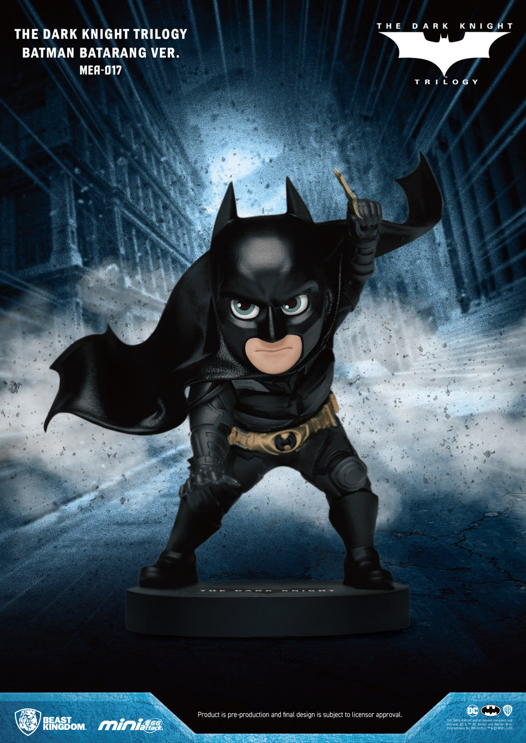 Beast Kingdom: MEA-017 The Dark Knight Trilogy Batman Batarang Ver.