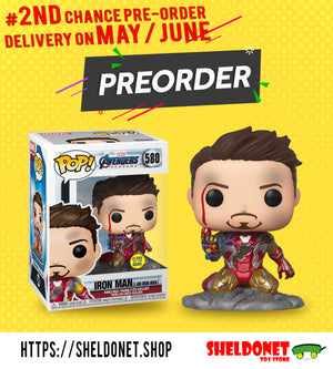 2nd Chance in Preordering "I am Iron Man" Deluxe Pop!