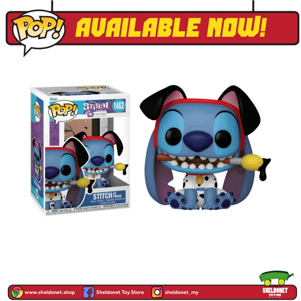Pop! Disney: Stitch in Costume - Stitch As Pongo