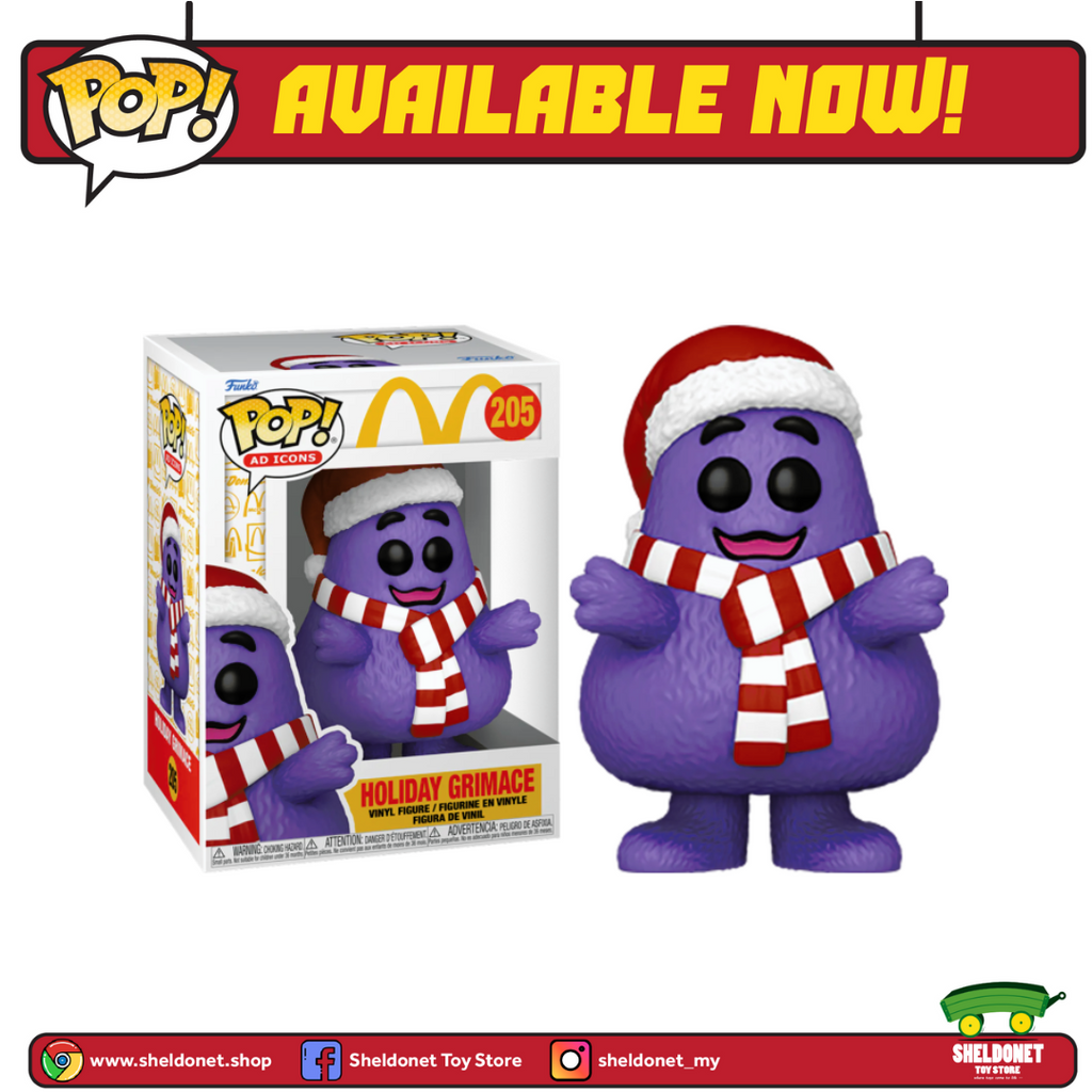 Pop! Ad Icons: McDonald's - Holiday Grimace