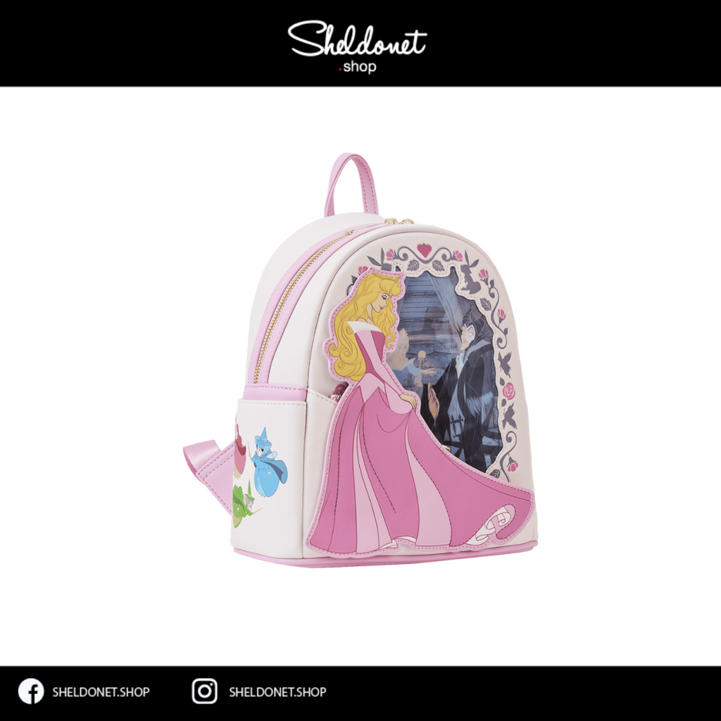 Loungefly: Disney - Sleeping Beauty Princess Lenticular Mini Backpack