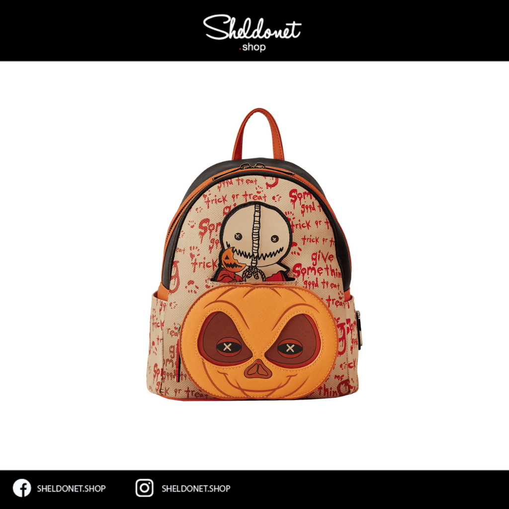 Loungefly: Legendary Pictures - Trick R Treat Pumpkin Cosplay Backpack