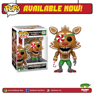 Pop! Games: Five Nights at Freddy's - Holiday Gingerbread Foxy
