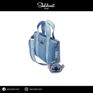 Loungefly: Disney - Stitch Plush Tote Bag With Coin Bag