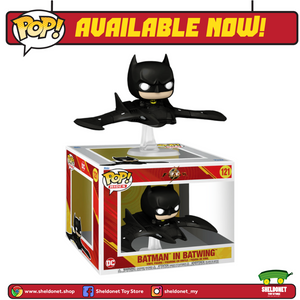 Pop! Rides Super Deluxe: The Flash (2023) - Batman In Batwing