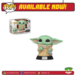[IN-STOCK] Pop! Star Wars: The Mandalorian - Grogu (The Child) With Cookie