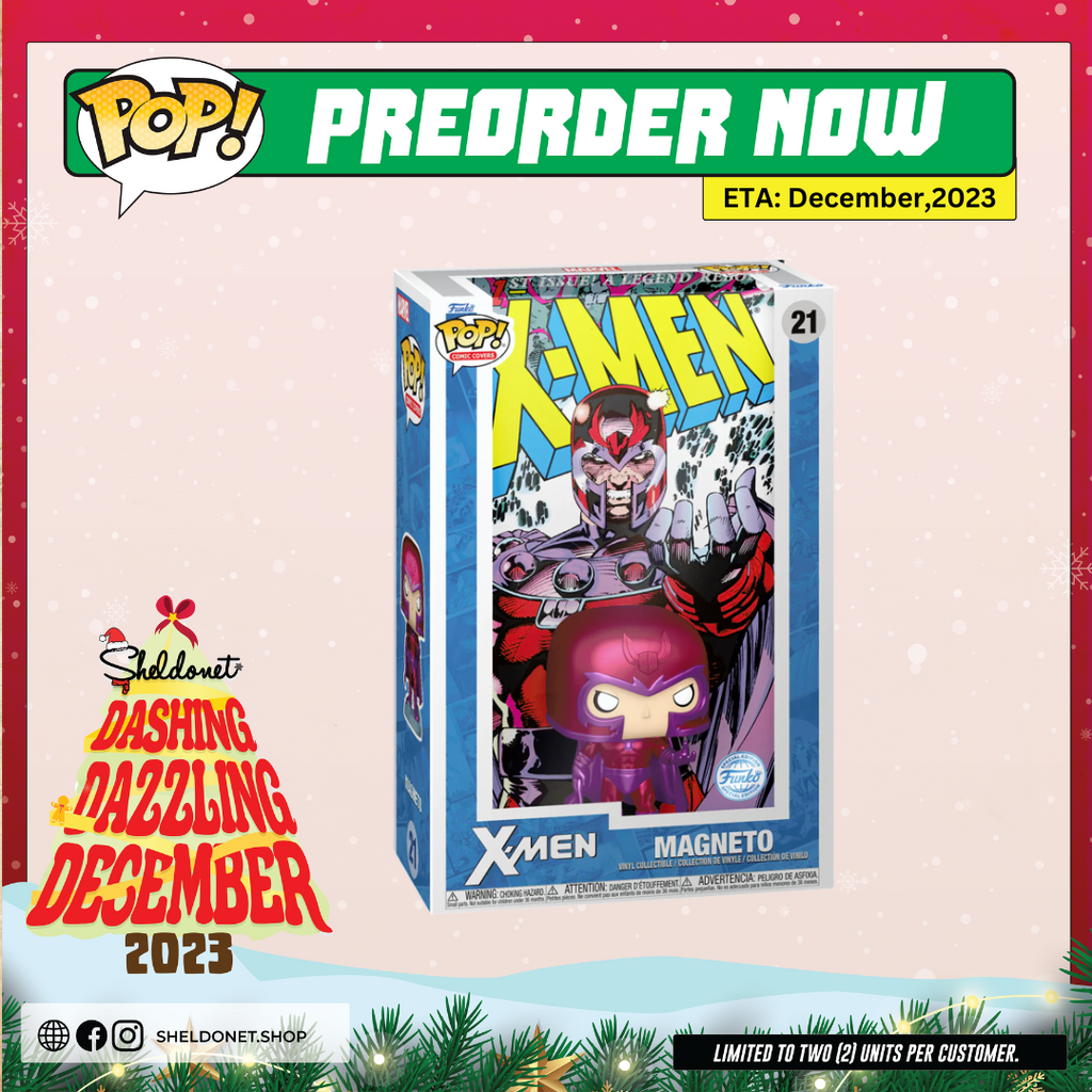 [PREORDER] Pop! Comic Cover: Marvel - Magneto (X-Men #1) [Exclusive] [ETA: December,2023]