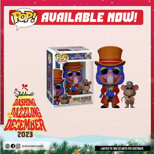 [IN-STOCK] Pop! & Buddy: The Muppets Christmas Carol (1992) - Charles Dickens (Gonzo) With Rizzo