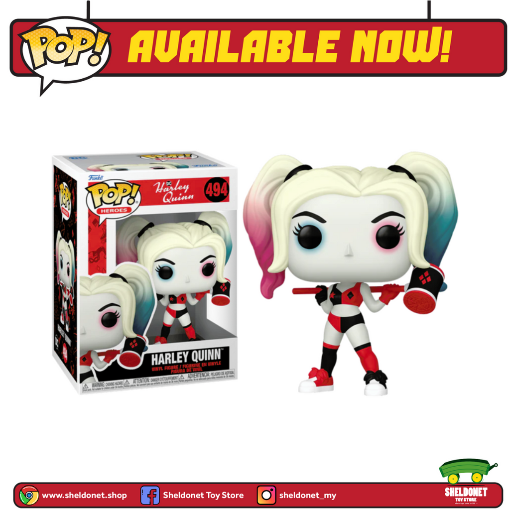 [IN-STOCK] Pop! Heroes: Harley Quinn: Animated Series - Harley Quinn