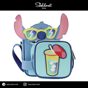 Loungefly: Disney's Stitch - Beach Day Crossbuddy Bag