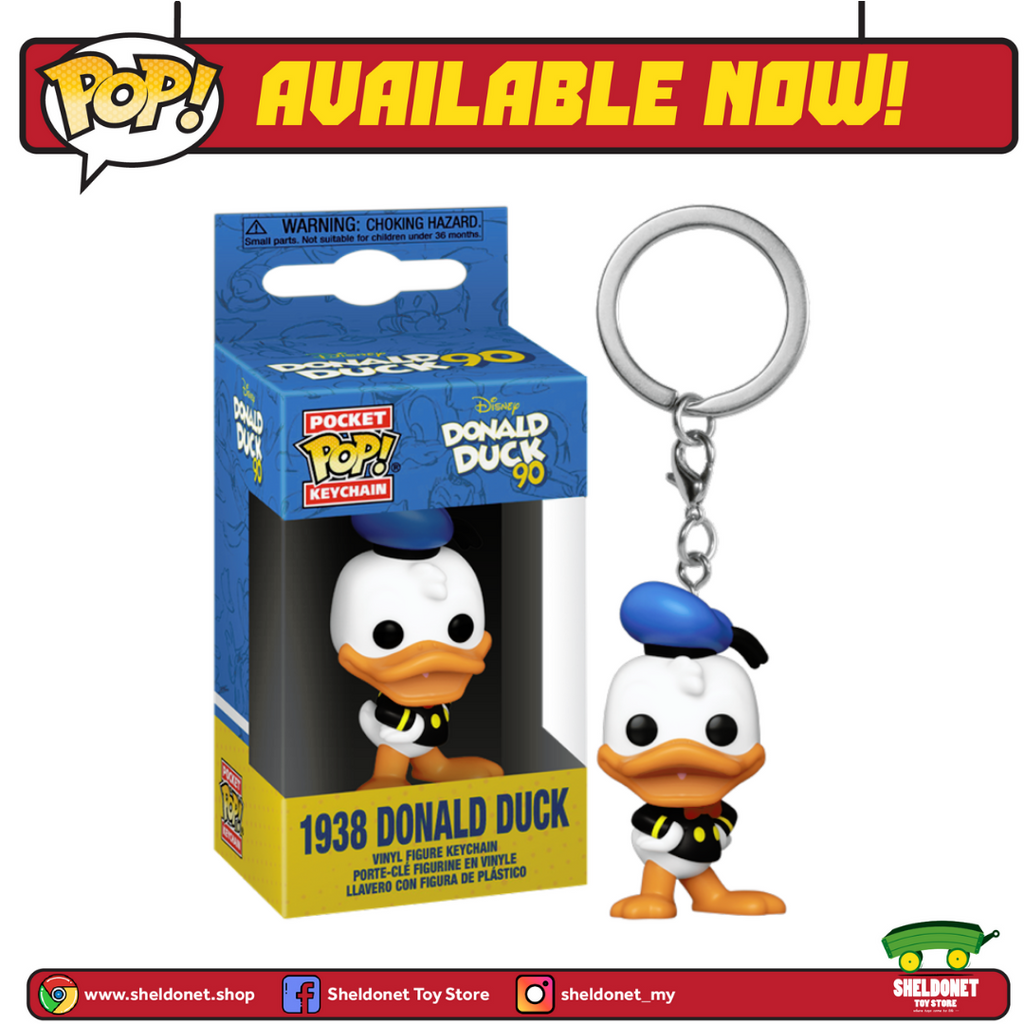 Pocket Pop! Keychain: Donald Duck 90th - Donald Duck (1938)