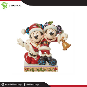 copy of Figurine Mickey et Minnie Santas by Jim Shore