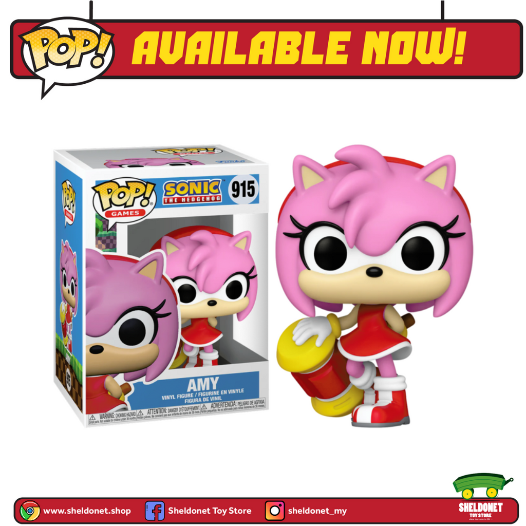 [IN-STOCK] Pop! Games: Sonic - Amy Rose
