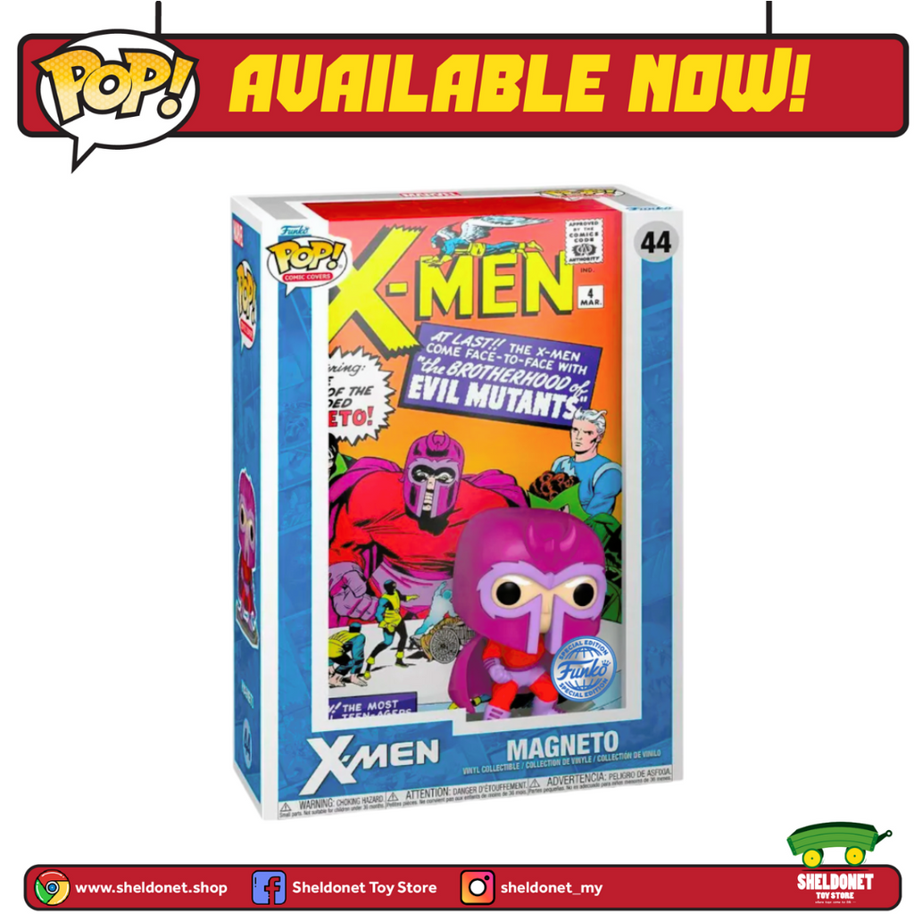 [IN-STOCK] Pop! Comic Cover: Marvel - X-Men Vol. 1 Issue #4 Magneto [Exclusive]