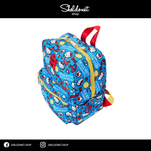 Loungefly: Hello Kitty 50Th Anniversary - Classic All Over Print Nylon Square Mini Backpack
