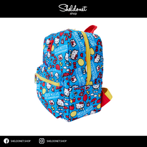 Loungefly: Hello Kitty 50Th Anniversary - Classic All Over Print Nylon Square Mini Backpack