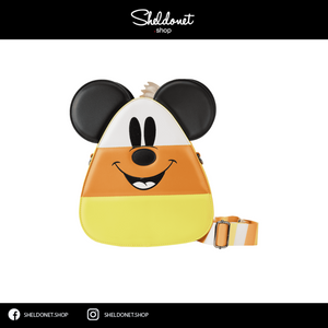 Loungefly: Disney - Mickey And Minnie Candy Corn Crossbody Bag