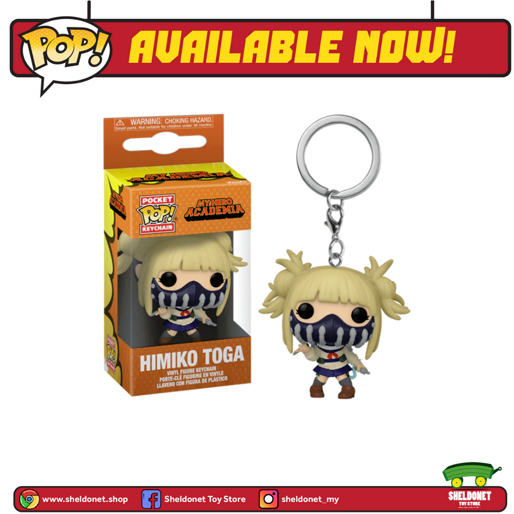 Pocket Pop! Keychain: My Hero Academia - Toga With Face Cover