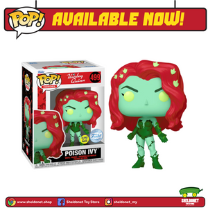 [IN-STOCK] Pop! Heroes: Harley Quinn: Animated Series - Poison Ivy (Plant Suit) [Glow In The Dark] [Exclusive]