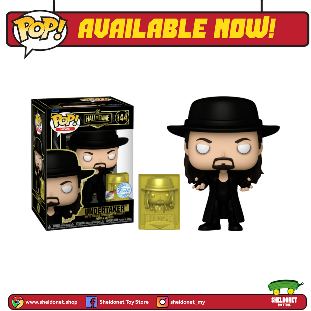 Pop! & Buddy: WWE Hall Of Fame - Undertaker [Exclusive]