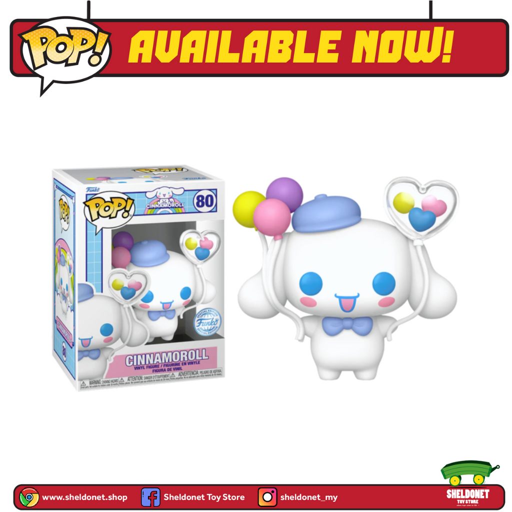 Pop! Sanrio: Hello Kitty - Cinnamoroll (With Balloons) [Exclusive]