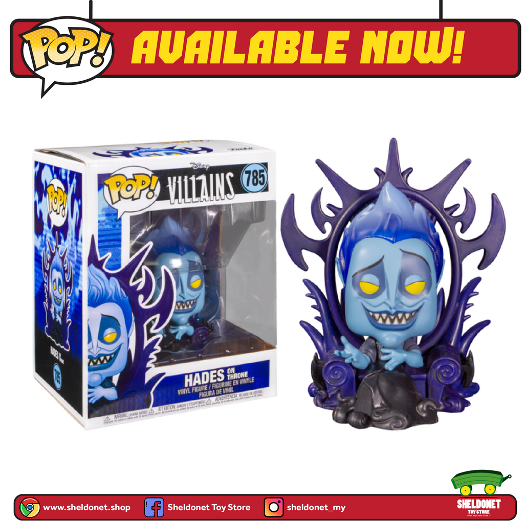 Pop! Deluxe: Ultimate Villains - Hades on Throne