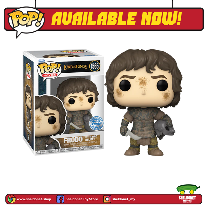 Pop! Movies: Lord Of The Rings - Frodo Baggins With Helmet [Exclusive]