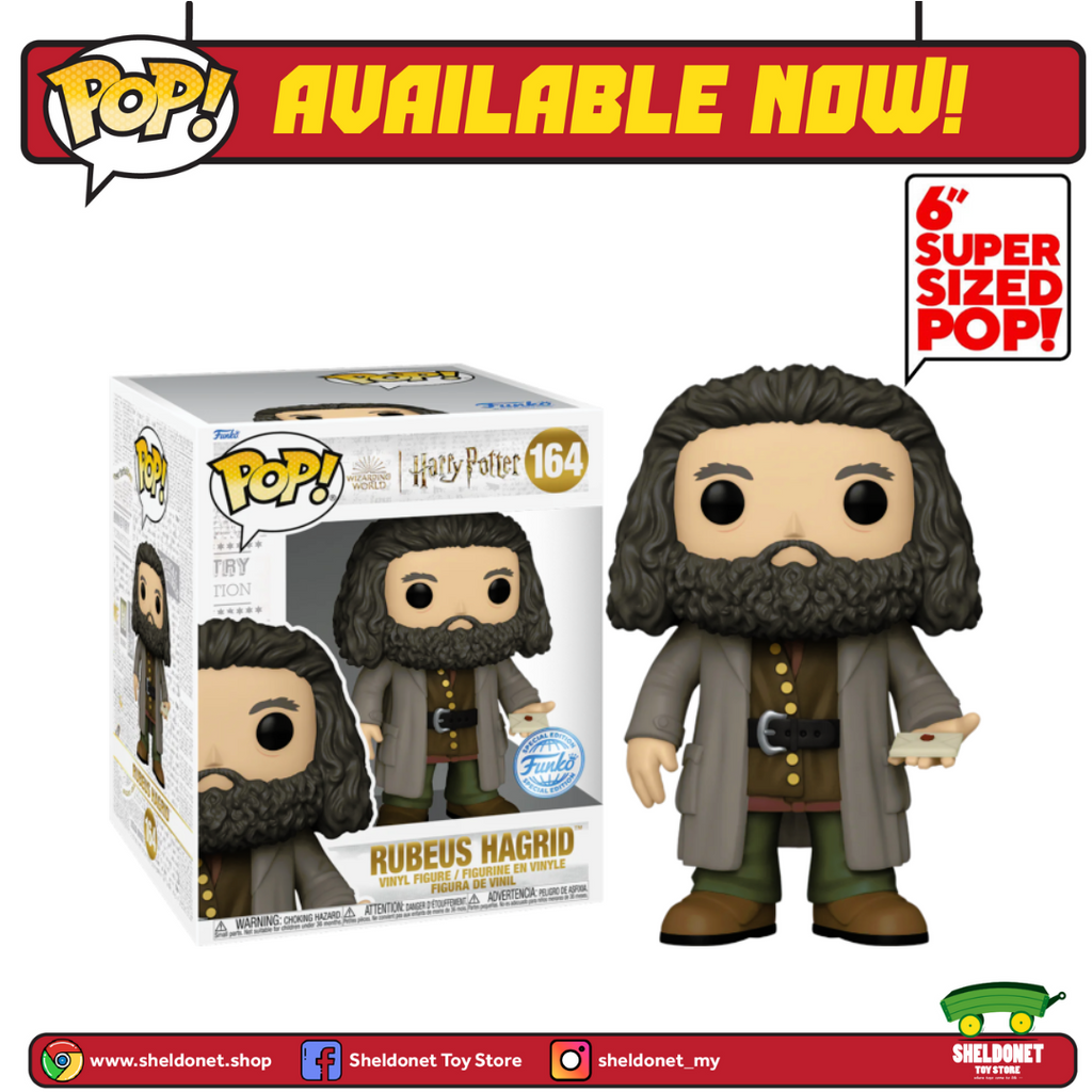 Pop! Movies: Harry Potter - Hagrid with Letter 6" Inch [Exclusive]
