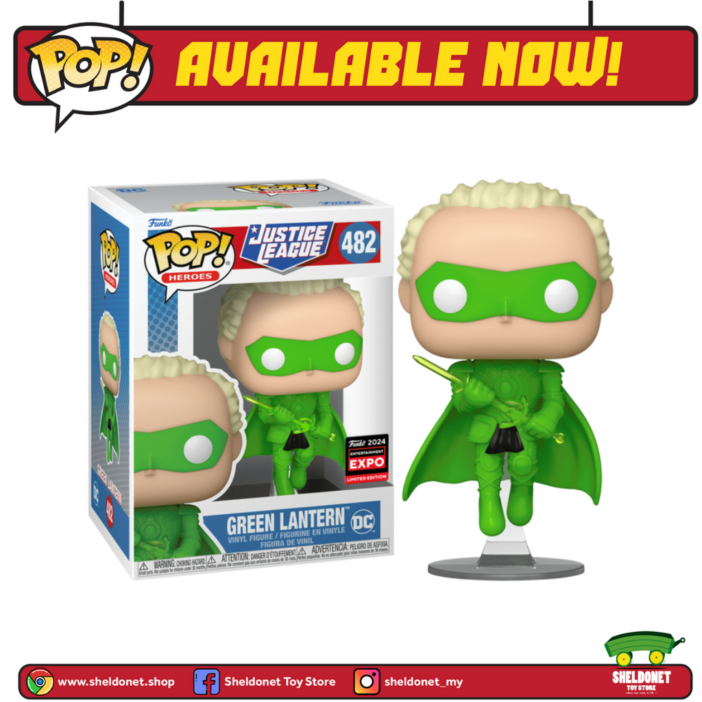 Pop! Heroes: Justice League - Green Lantern [Entertainment Expo 2024 Exclusive]