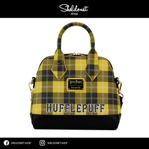 Loungefly: Warner Bros. - Harry Potter Varsity Hufflepuff Plaid Crossbody Bag