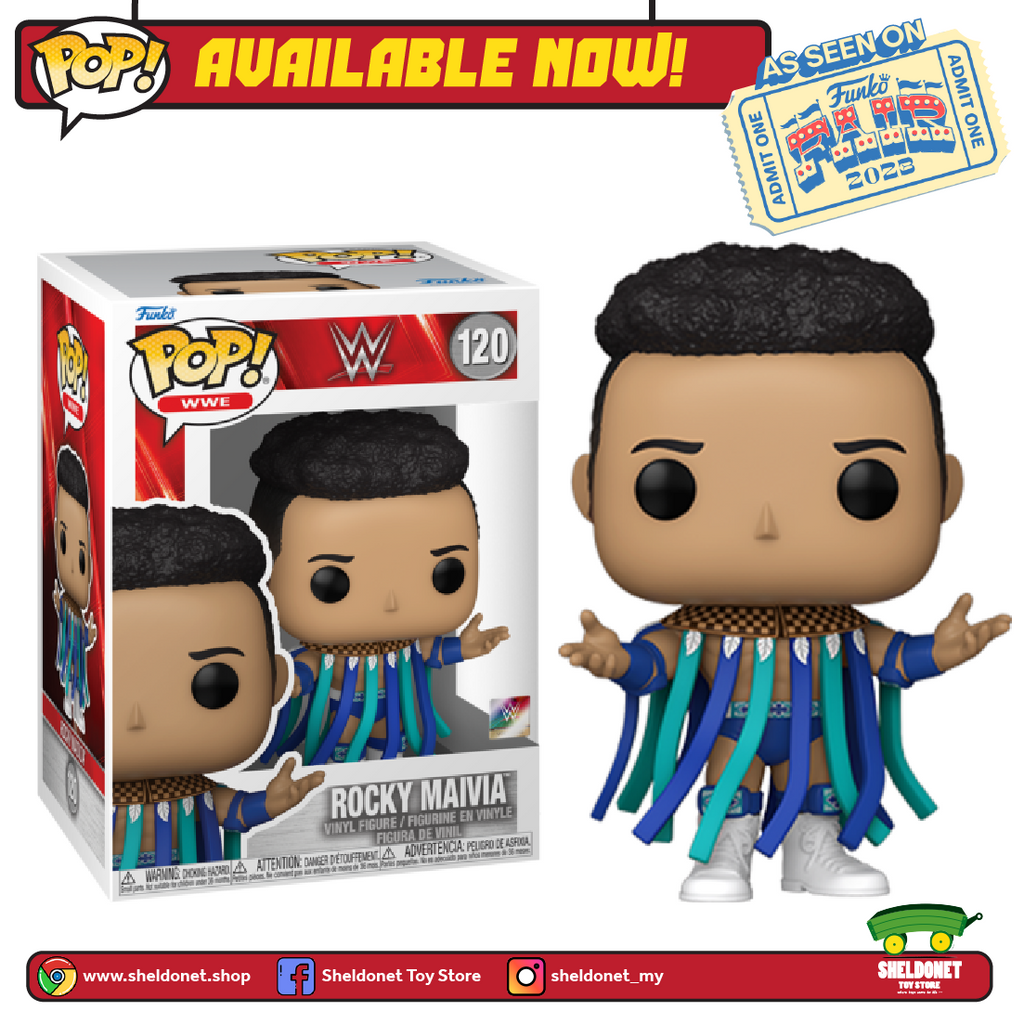 [IN-STOCK] Pop! WWE: Rocky Maivia [FUNKO FAIR 2023]