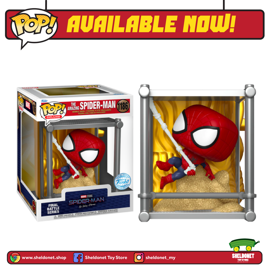 Pop! Deluxe: Spider-Man: No Way Home Final Battle - The Amazing Spider-Man [Exclusive]