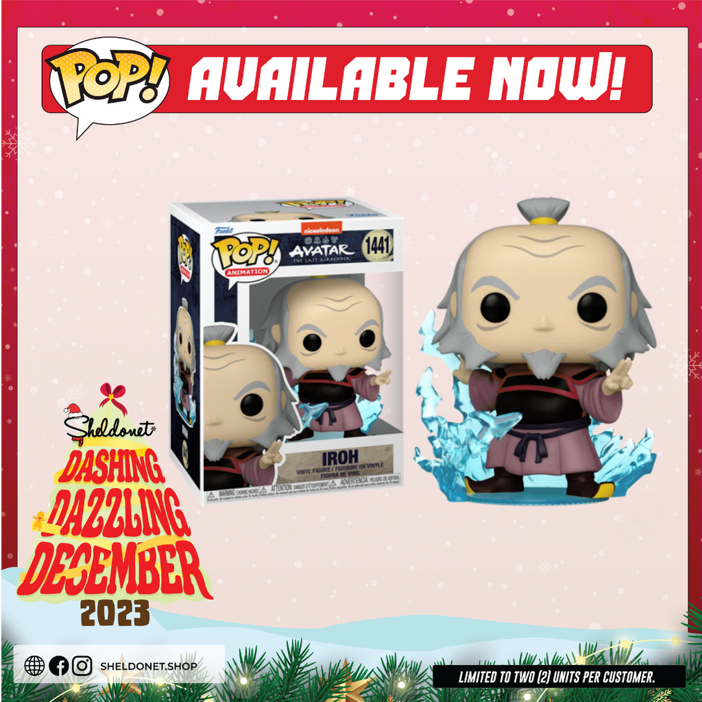 [IN-STOCK] Pop! Animation: Avatar: The Last Airbender - Iroh with Lightning