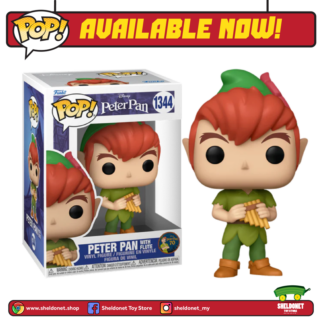 Pop! Disney: Peter Pan (70th Anniversary) - Peter Pan With Flute