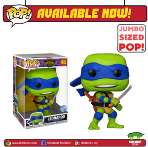 Pop! Movies: Teenage Mutant Ninja Turtles: Mutant Mayhem - Leonardo 10" Inch [Exclusive]