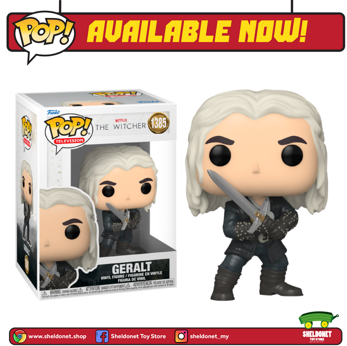 Pop! TV: Witcher (Season 3) - Geralt With Sword
