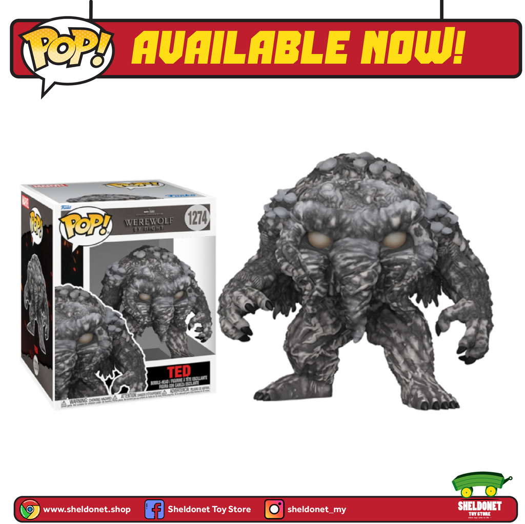 Pop! Marvel: Werewolf by Night - Man-Thing 6" Inch